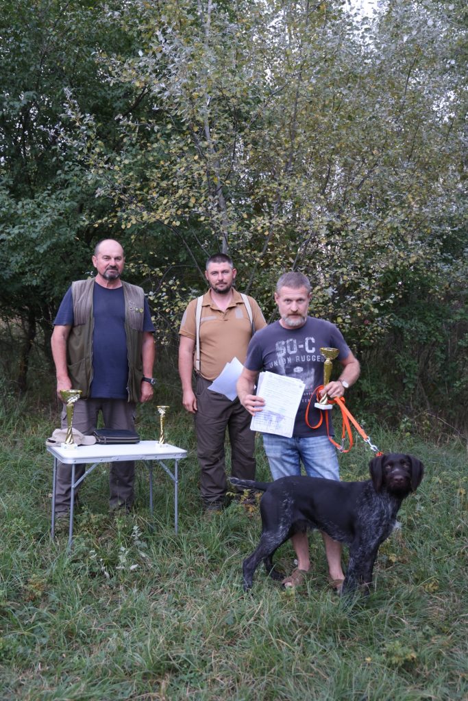 Учасник HZP 2026 із Німецьким Дратхааром, дипломом і кубком